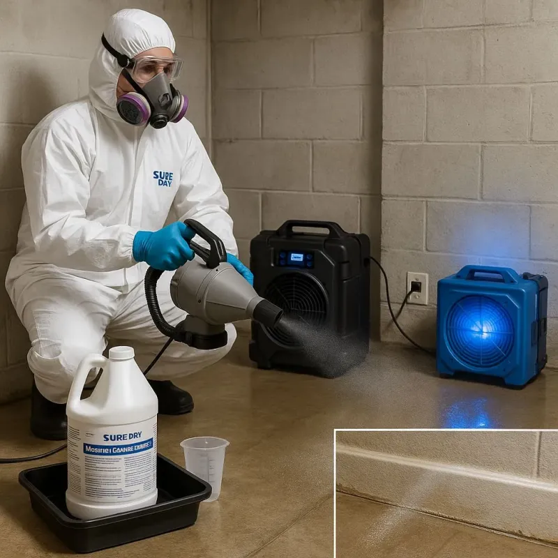 Sanitization and Odor Removal process in Benavides, TX