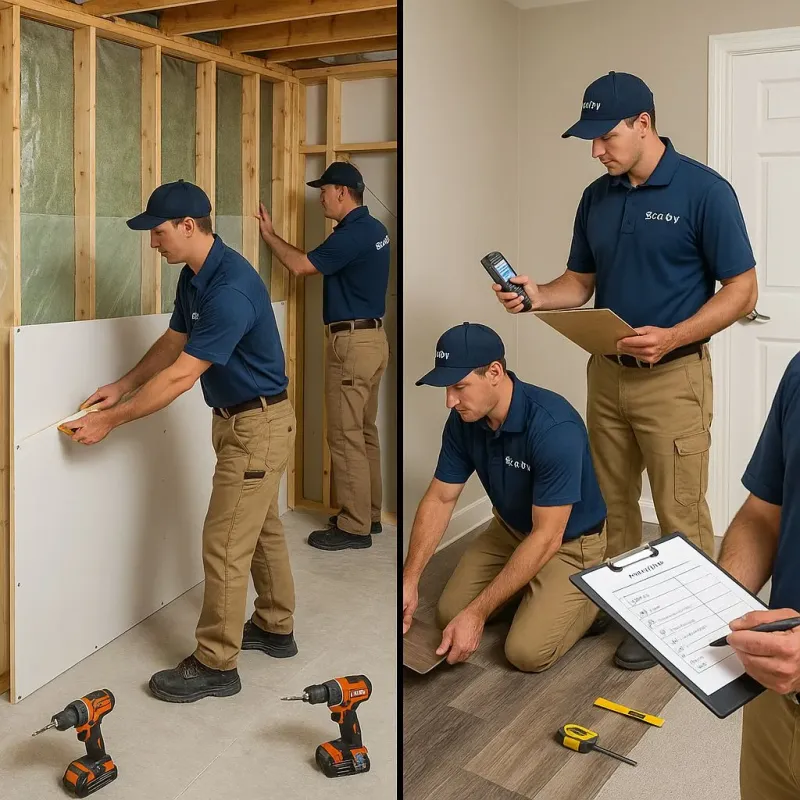 Repairs and Reconstruction process in Benavides, TX